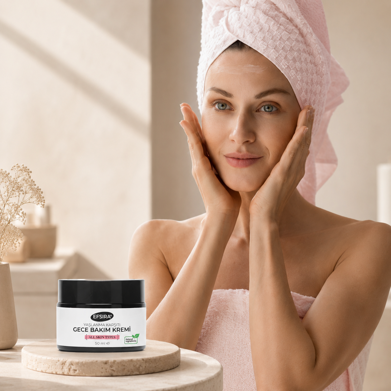 Anti-Aging Motive Edici Gece Bakım Kremi