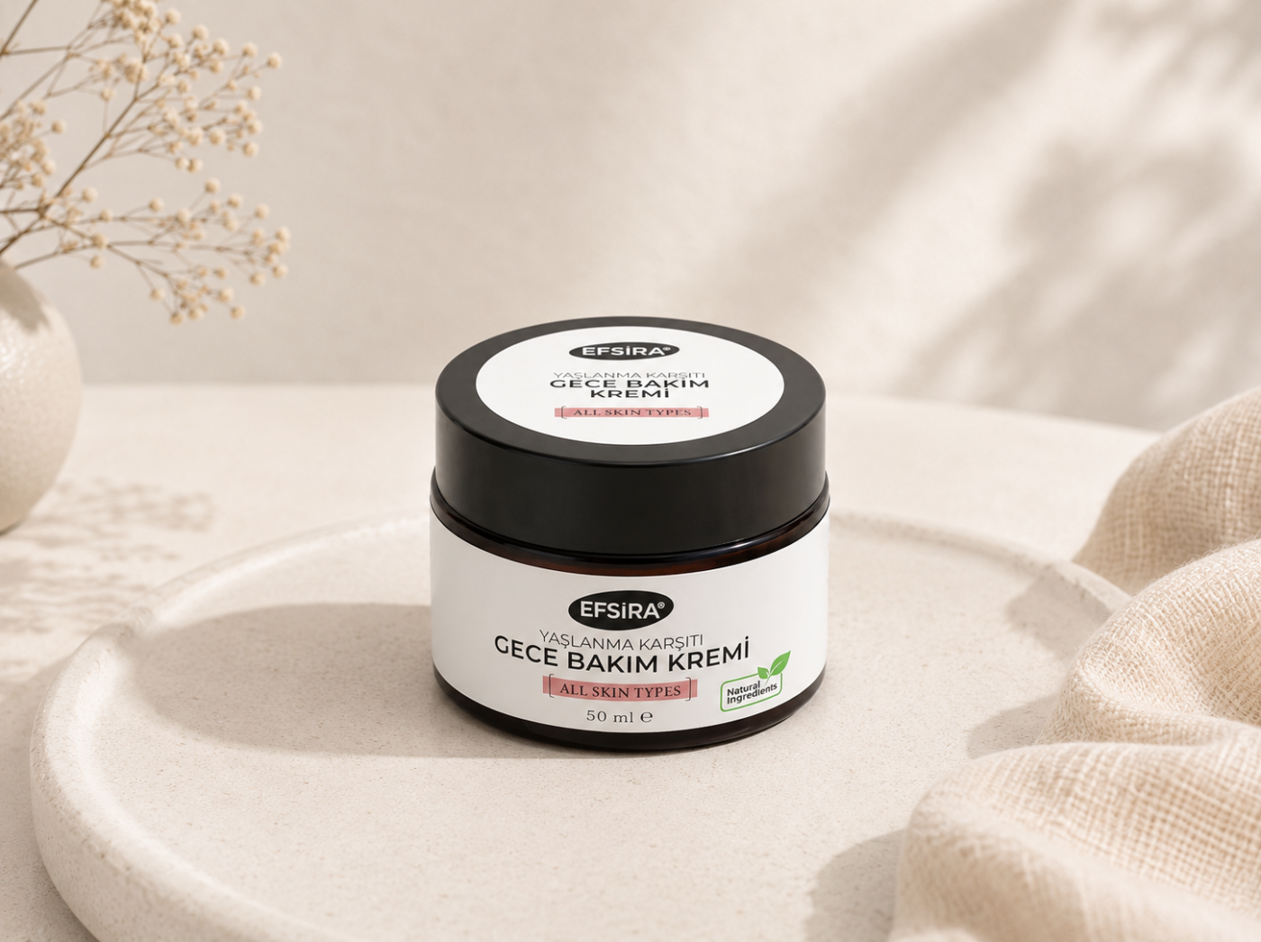 Anti-Aging Motive Edici Gece Bakım Kremi