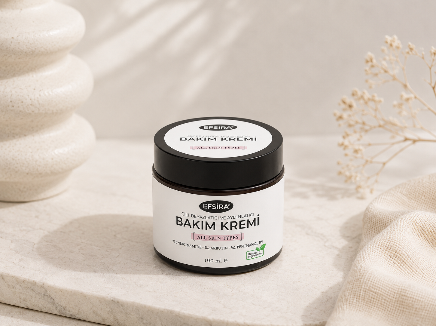 Cilt Beyazlatıcı & Aydınlatıcı Bakım Kremi